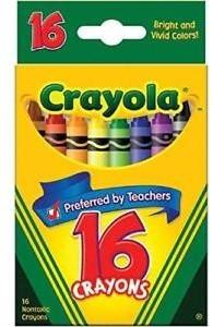 CRAYONS 16 CT